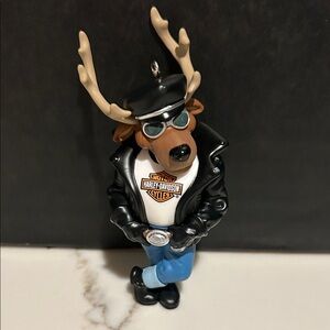 Harley-Davidson 2013 Reindeer Rider Christmas Tree Ornament Collectible
